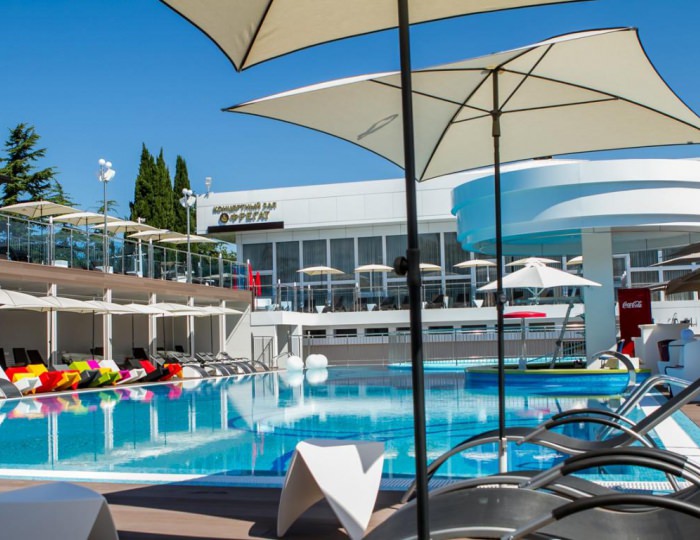 VIP бассейн - Пансионат «Фрегат»