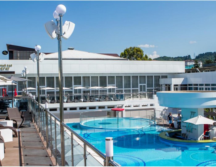 VIP бассейн - Пансионат «Фрегат»