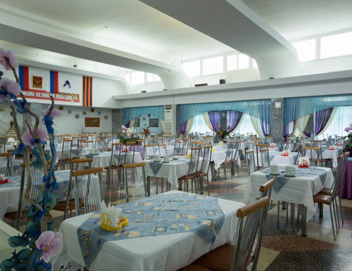 Залы питания - Пансионат «Фрегат»