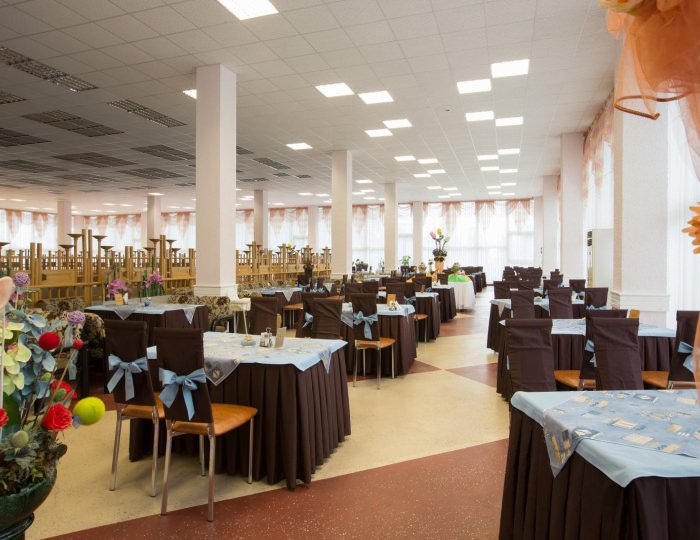 Залы питания - Пансионат «Фрегат»