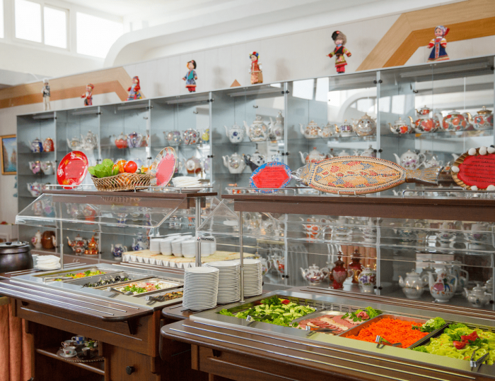 Залы питания - Пансионат «Фрегат»